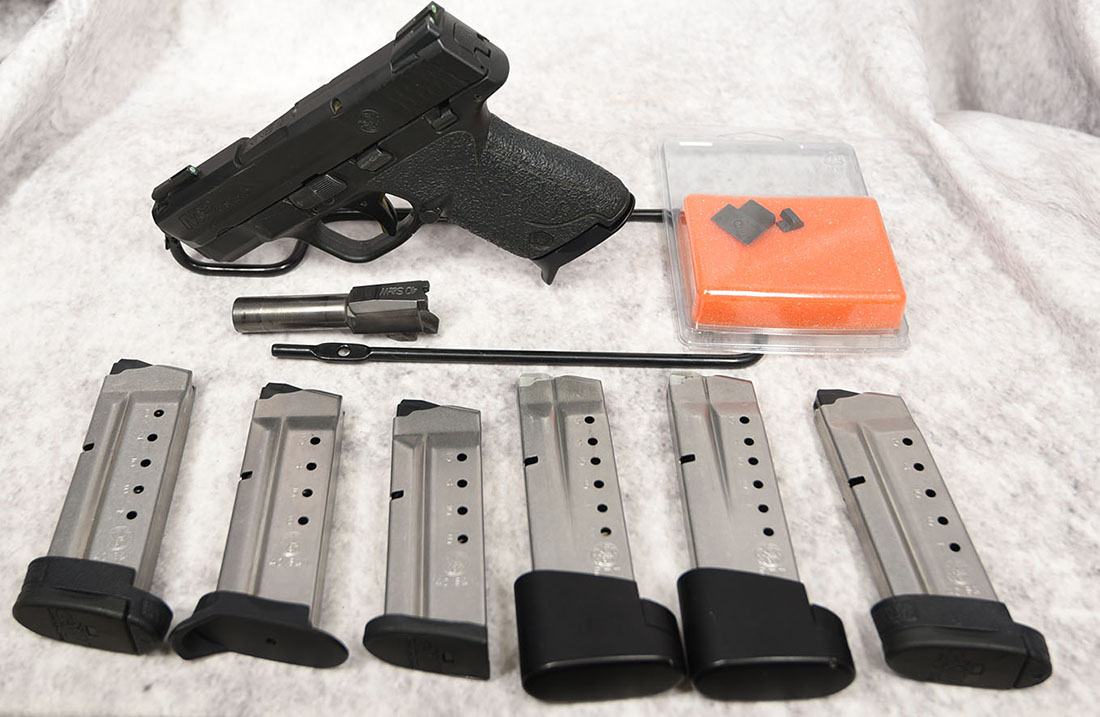 Smith & Wesson M&P 40 Shield with Additional 9mm Barrel Kit (010) - Image 2