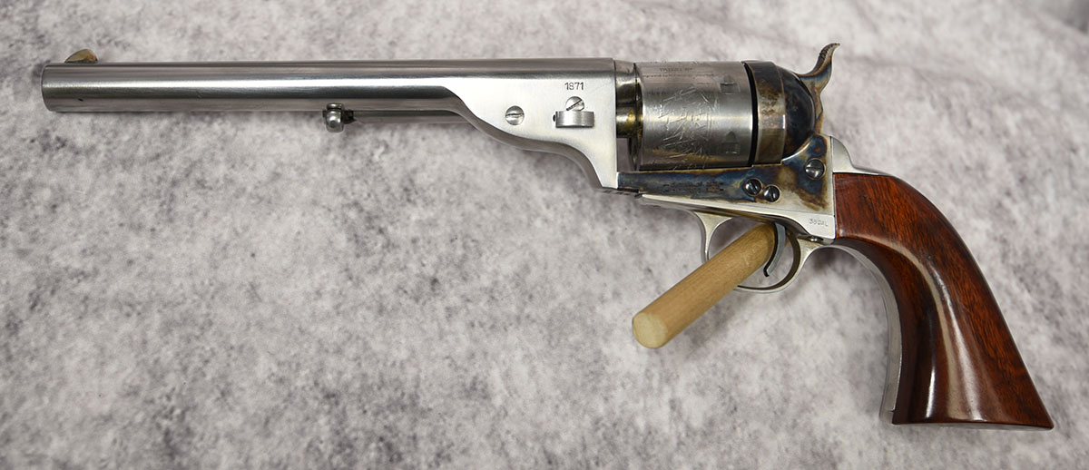 Uberti 1871 Open Top Conversion Custom .38 Special 8" (370) - Image 2